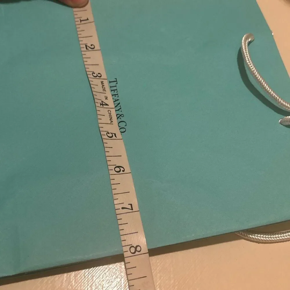Tiffany & Co Luxury Packaging Box Ribbon Gift Bag Set Iconic Blue